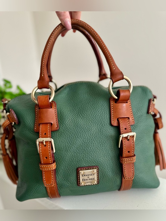 Dooney & Bourke Handbags - Dooney & Bourke Bristol Satchel in Ivy Green